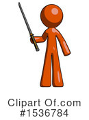 Orange Design Mascot Clipart #1536784 by Leo Blanchette