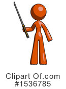 Orange Design Mascot Clipart #1536785 by Leo Blanchette