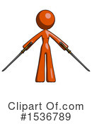 Orange Design Mascot Clipart #1536789 by Leo Blanchette