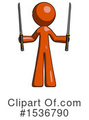 Orange Design Mascot Clipart #1536790 by Leo Blanchette