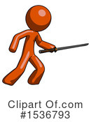 Orange Design Mascot Clipart #1536793 by Leo Blanchette
