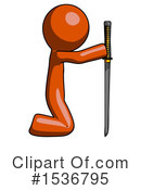 Orange Design Mascot Clipart #1536795 by Leo Blanchette