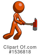 Orange Design Mascot Clipart #1536818 by Leo Blanchette