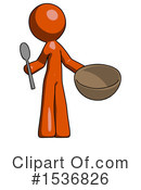 Orange Design Mascot Clipart #1536826 by Leo Blanchette