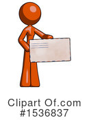 Orange Design Mascot Clipart #1536837 by Leo Blanchette