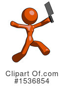 Orange Design Mascot Clipart #1536854 by Leo Blanchette