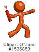 Orange Design Mascot Clipart #1536859 by Leo Blanchette