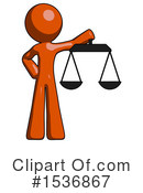 Orange Design Mascot Clipart #1536867 by Leo Blanchette