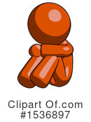 Orange Design Mascot Clipart #1536897 by Leo Blanchette