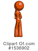 Orange Design Mascot Clipart #1536902 by Leo Blanchette