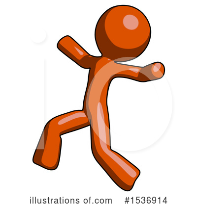 Royalty-Free (RF) Orange Design Mascot Clipart Illustration by Leo Blanchette - Stock Sample #1536914