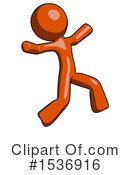 Orange Design Mascot Clipart #1536916 by Leo Blanchette