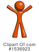 Orange Design Mascot Clipart #1536923 by Leo Blanchette