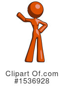 Orange Design Mascot Clipart #1536928 by Leo Blanchette