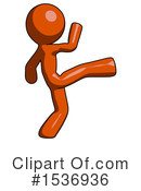 Orange Design Mascot Clipart #1536936 by Leo Blanchette