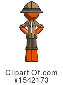 Orange Design Mascot Clipart #1542173 by Leo Blanchette