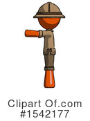 Orange Design Mascot Clipart #1542177 by Leo Blanchette