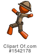 Orange Design Mascot Clipart #1542178 by Leo Blanchette