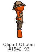 Orange Design Mascot Clipart #1542193 by Leo Blanchette