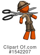 Orange Design Mascot Clipart #1542207 by Leo Blanchette