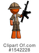 Orange Design Mascot Clipart #1542228 by Leo Blanchette