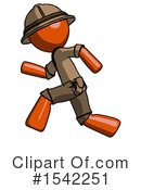 Orange Design Mascot Clipart #1542251 by Leo Blanchette