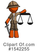 Orange Design Mascot Clipart #1542255 by Leo Blanchette
