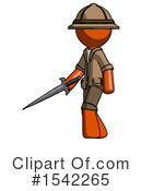 Orange Design Mascot Clipart #1542265 by Leo Blanchette