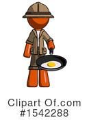 Orange Design Mascot Clipart #1542288 by Leo Blanchette