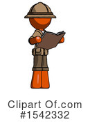 Orange Design Mascot Clipart #1542332 by Leo Blanchette