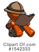Orange Design Mascot Clipart #1542333 by Leo Blanchette