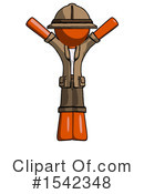 Orange Design Mascot Clipart #1542348 by Leo Blanchette
