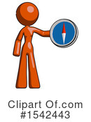 Orange Design Mascot Clipart #1542443 by Leo Blanchette