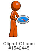 Orange Design Mascot Clipart #1542445 by Leo Blanchette