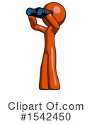 Orange Design Mascot Clipart #1542450 by Leo Blanchette