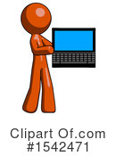 Orange Design Mascot Clipart #1542471 by Leo Blanchette
