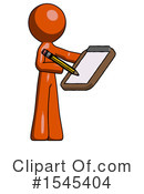 Orange Design Mascot Clipart #1545404 by Leo Blanchette