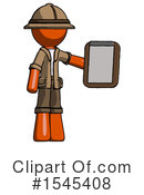 Orange Design Mascot Clipart #1545408 by Leo Blanchette