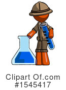 Orange Design Mascot Clipart #1545417 by Leo Blanchette