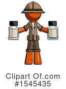 Orange Design Mascot Clipart #1545435 by Leo Blanchette