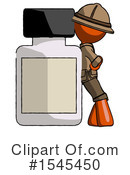 Orange Design Mascot Clipart #1545450 by Leo Blanchette
