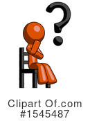 Orange Design Mascot Clipart #1545487 by Leo Blanchette