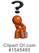 Orange Design Mascot Clipart #1545493 by Leo Blanchette