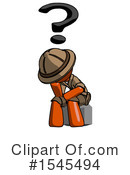 Orange Design Mascot Clipart #1545494 by Leo Blanchette