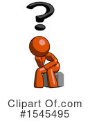 Orange Design Mascot Clipart #1545495 by Leo Blanchette