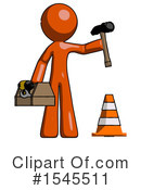 Orange Design Mascot Clipart #1545511 by Leo Blanchette
