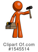 Orange Design Mascot Clipart #1545514 by Leo Blanchette