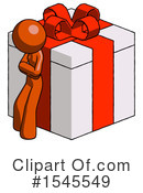 Orange Design Mascot Clipart #1545549 by Leo Blanchette