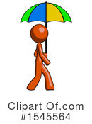 Orange Design Mascot Clipart #1545564 by Leo Blanchette