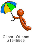 Orange Design Mascot Clipart #1545565 by Leo Blanchette